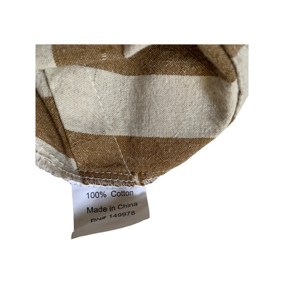 NWT 100% cotton Striped summer crop/tank top - Picture 5 of 8